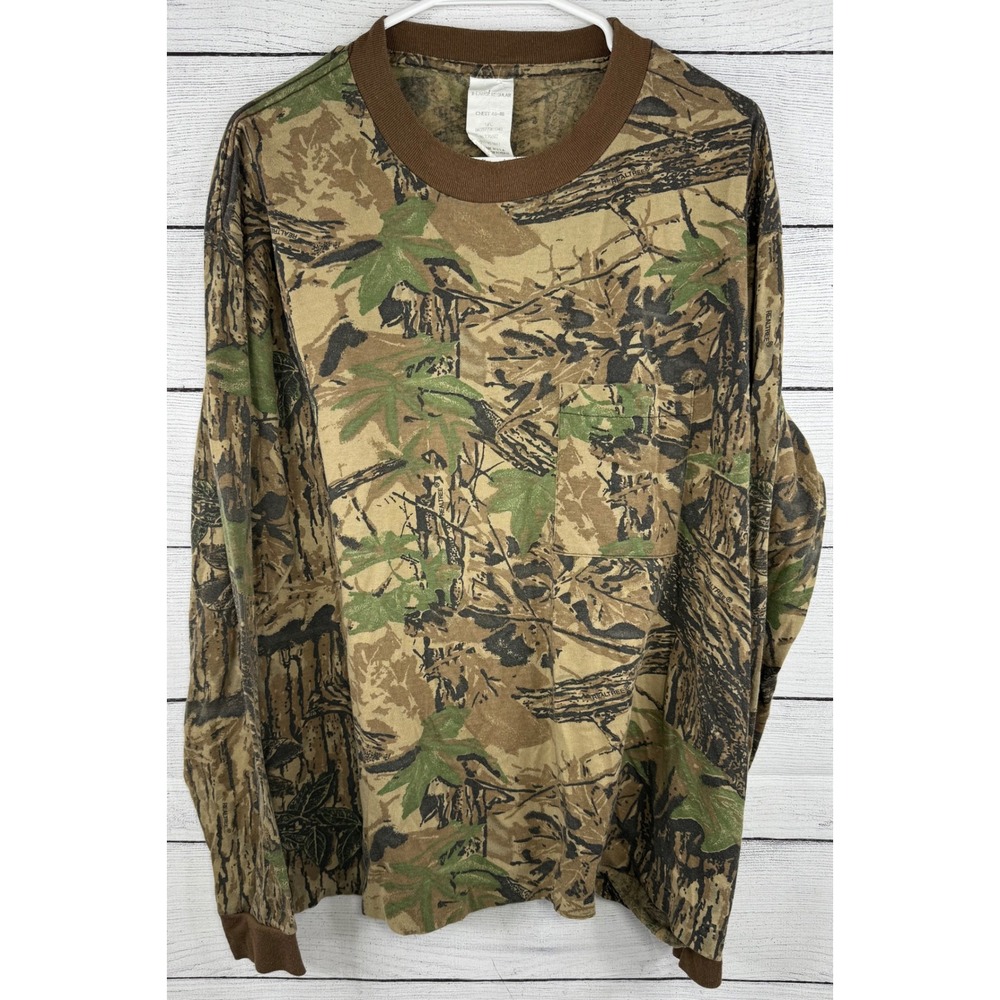 Vintage Realtree‎ Camo Shirt Mens Small Long Sleeve USA Single Stitch
Pocket
